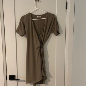 BABATON wrap dress